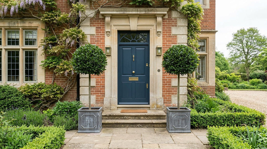 Tall Plants That Frame Your Front Door Beautifully