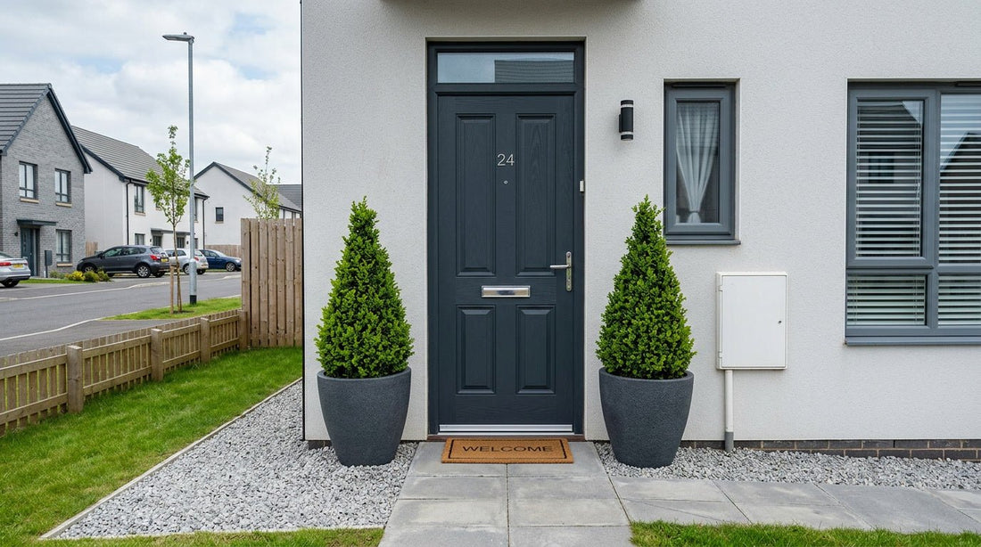 Best Front Door Plants for New Build Houses