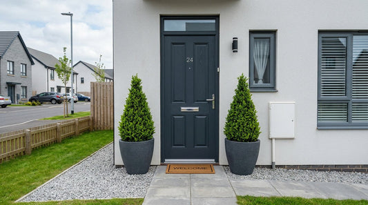Best Front Door Plants for New Build Houses