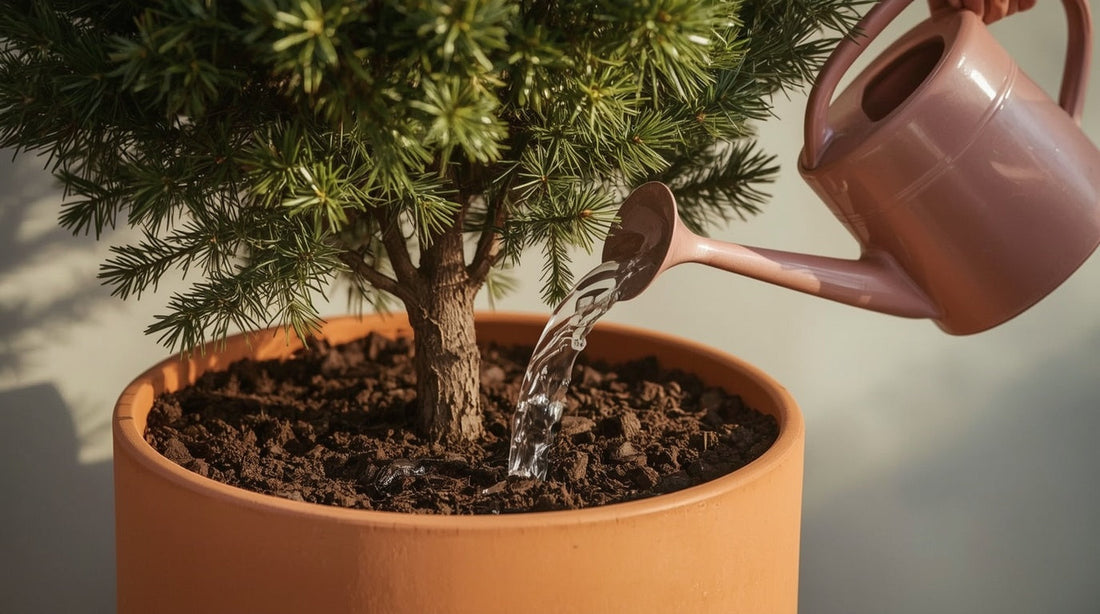 How Often Should You Water Potted Evergreens? A Seasonal Guide