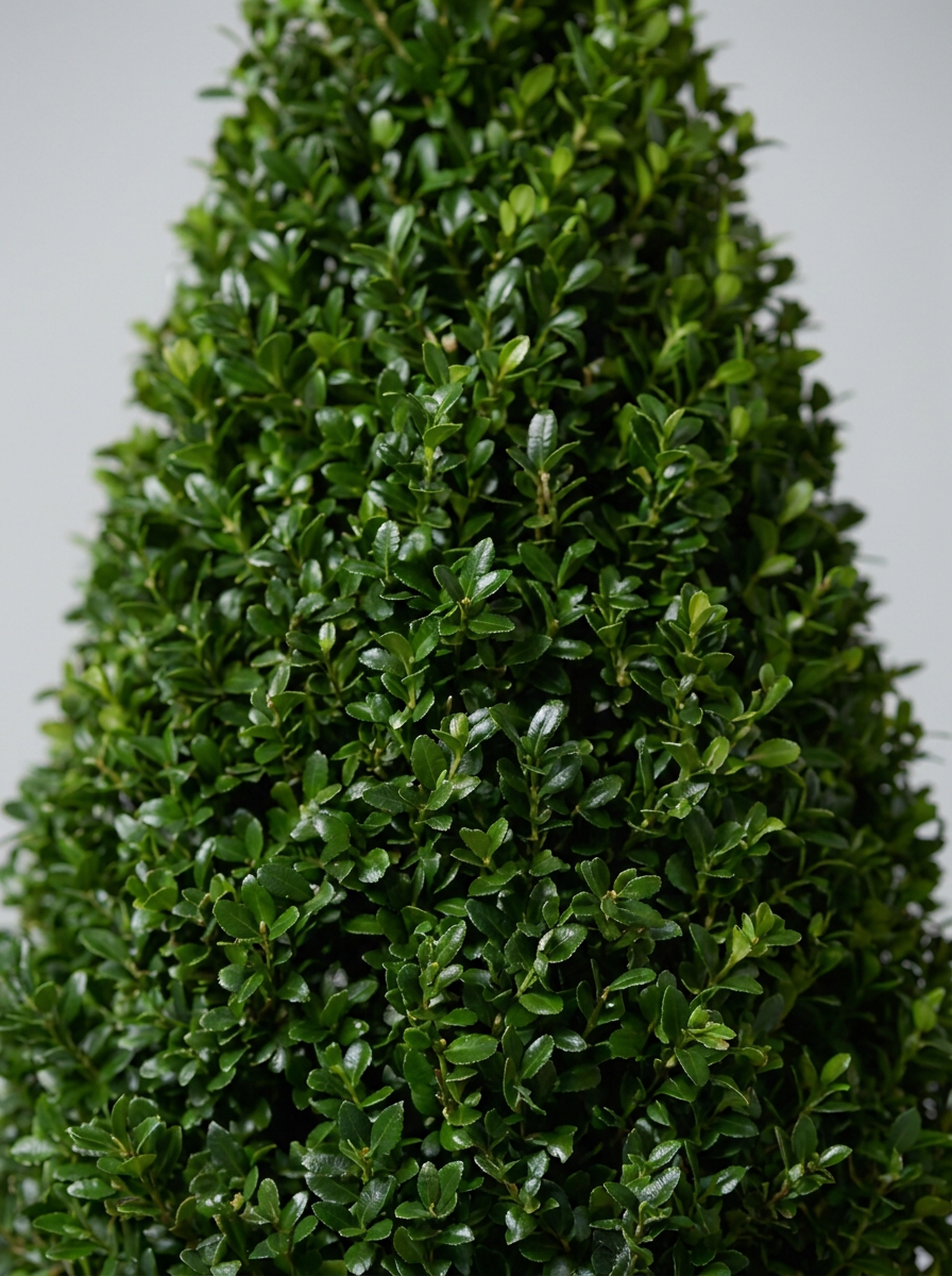 Japanese Holly Cone Topiary Pair - Haru & Kiyo