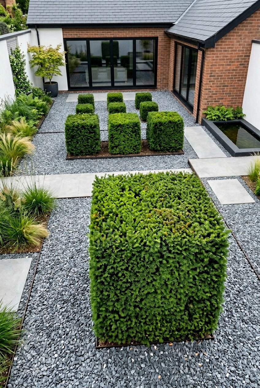 The Cube Matrix — Architectural Collection with English Yew Cubes